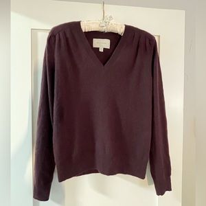 Brochu Walker Vneck Sweater 100% Cashmere